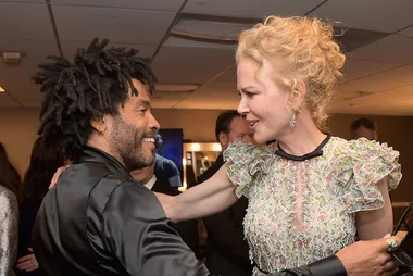 Nicole Kidman just let slip that she was once engaged to Lenny Kravitz