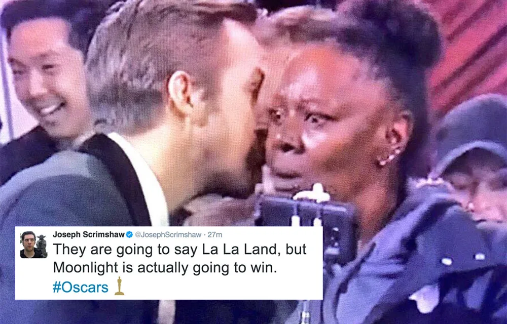 Here Are The Best Memes And Gifs From The 2017 Oscars