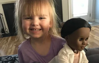 This Two-Year-Old Girl Had The Best Response To Cashier’s Question About Her Black Doll