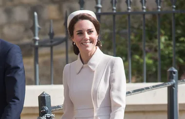 Duchess of Cambridge Is A Cream Dream For Easter