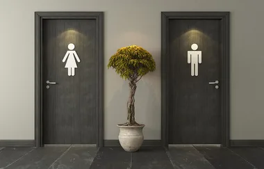 If you see this in a public bathroom, alert the police