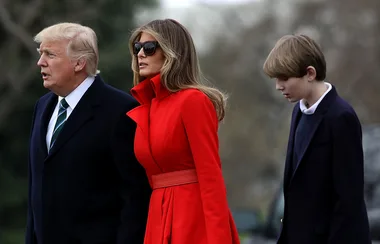 The White House Confirms When Melania And Barron Trump Are Moving In