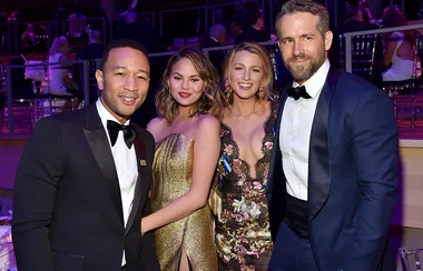 Blake Lively, Ryan Reynolds, John Legend And Chrissy Teigen Had The Double Date Of Our Dreams Last Night