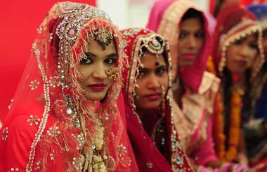Brides In India Have Been Given Wooden Bats To Fend Off Abusive And Drunk Husbands