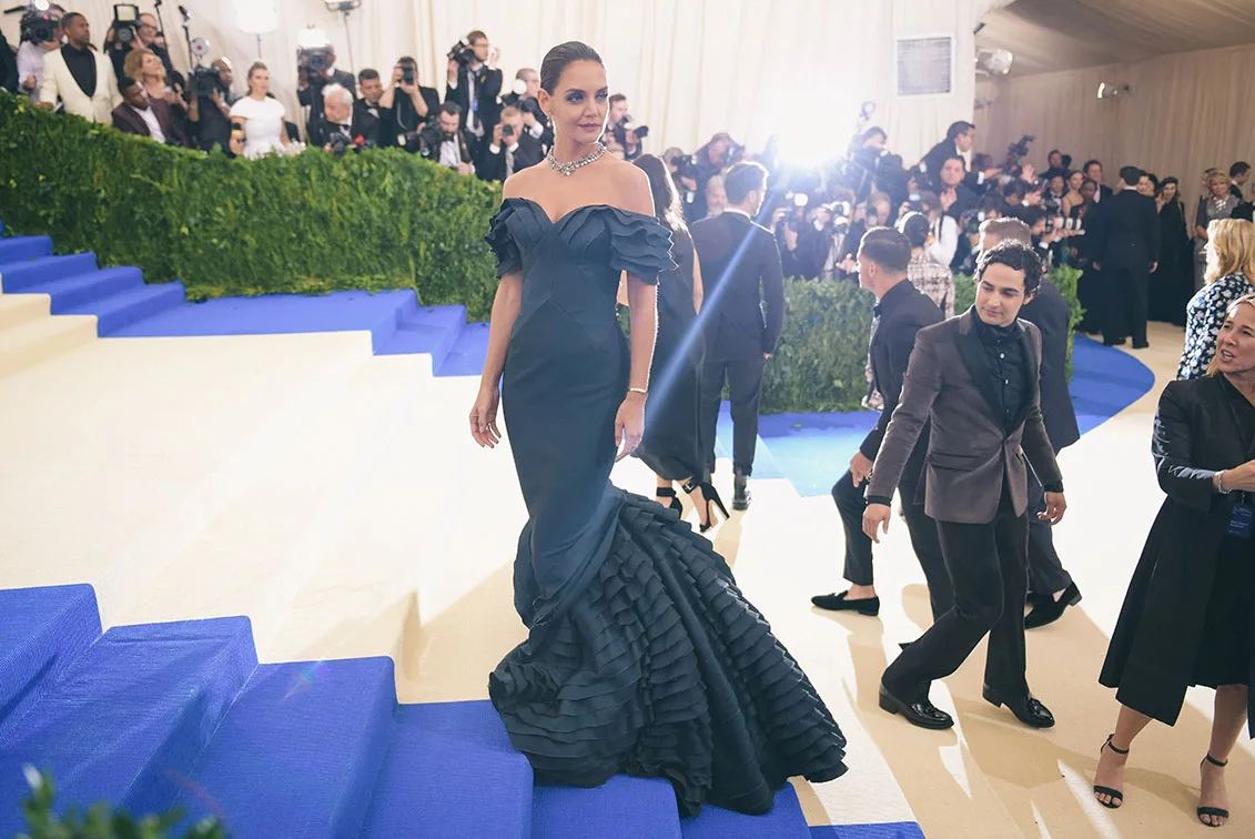 Katie Holmes Has Revealed She’s Keeping Her Met Gala Dresses For Suri