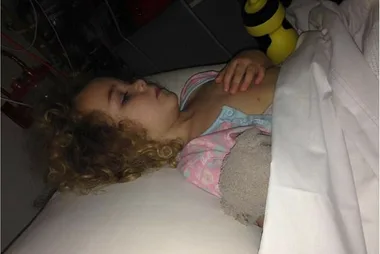 Photographs Show How Meningococcal Left Little Girl Fighting For Her Life