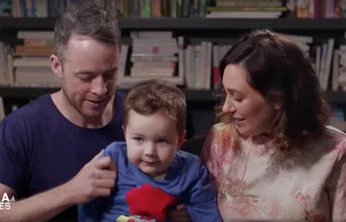 Zoë Foster Blake And Hamish’s Three-Year-Old Son Just Hijacked Their TV Interview