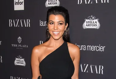 Kourtney Kardashian Just Wore The Affordable, Australian-Designed Dress You Need