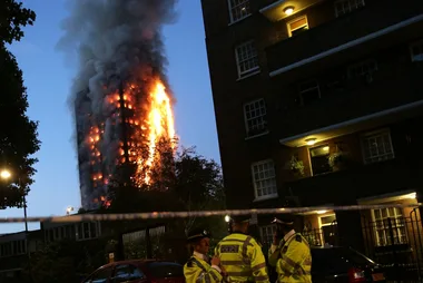First Photo Inside Grenfell Tower Shows Complete Devastation
