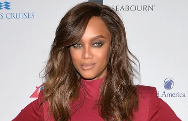 It Looks Like Tyra Banks’s Beautiful Son York Has Mama’s Eyes