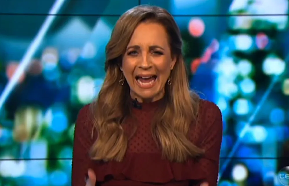Carrie Bickmore Fires Up In Heated TV Interview