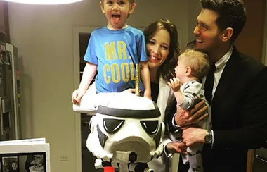 Michael Buble’s Wife Luisana Lopilato Shares First Photo Of Son Noah