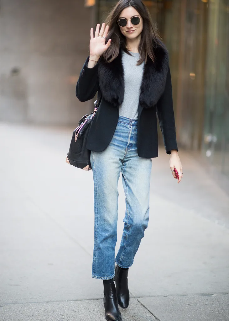 Winter fashion street style ankle boots