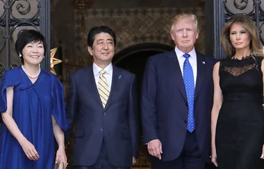 The Japanese PM’s Wife Pretended She Couldn’t Speak English To Avoid Talking To Trump