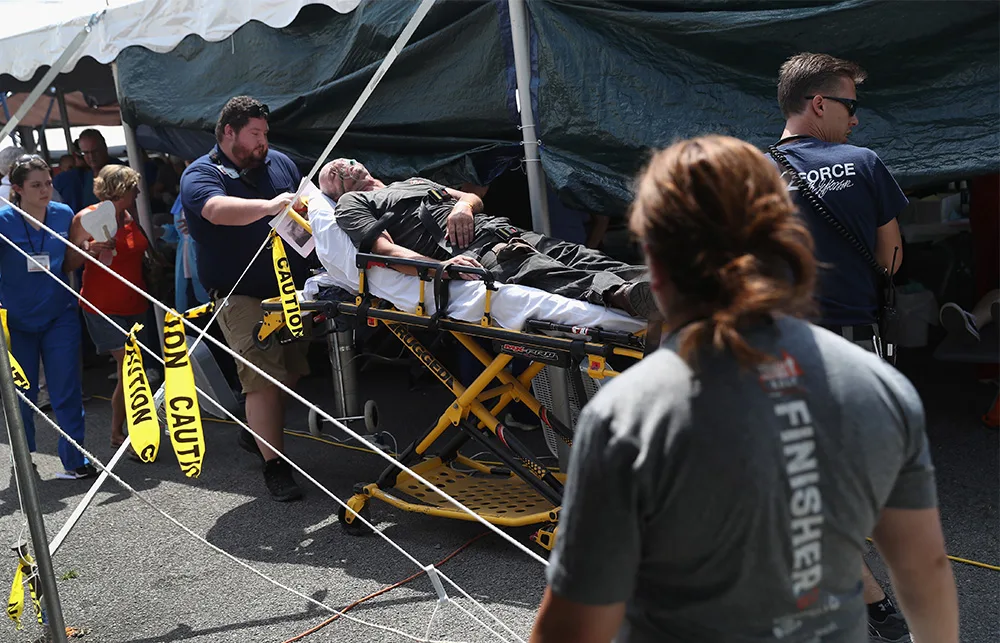 pop-up health clinic in US