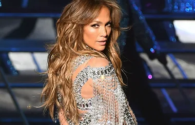 J. Lo Wore A *Seriously* Naked Naked Dress For Her Birthday Celebrations