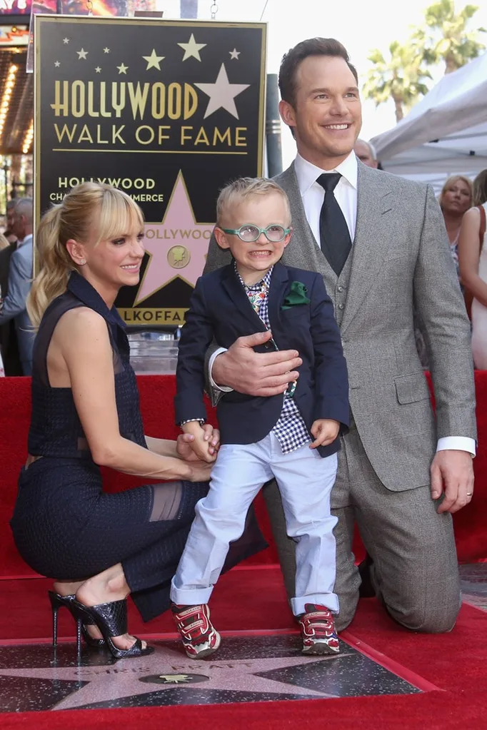 chris pratt anna faris son