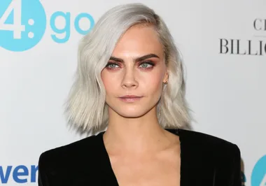 Cara Delevingne Just Gave Her Hair The Rose Gold Treatment