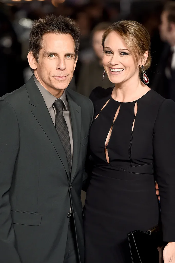 Ben Stiller and Christine Taylor