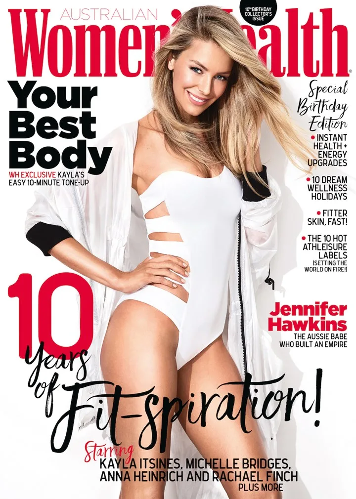 Women's Health Jennifer Hawkins