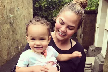 Chrissy Teigen Just Shared The Cutest Photo Of Luna And Baby Miles