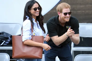 Meghan Markle And Prince Harry Just Had High Tea With The Queen