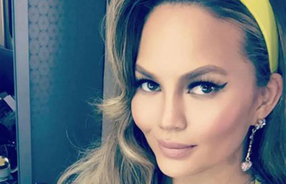 Chrissy Teigen Shares Beautiful Breastfeeding Photos On A Shoot