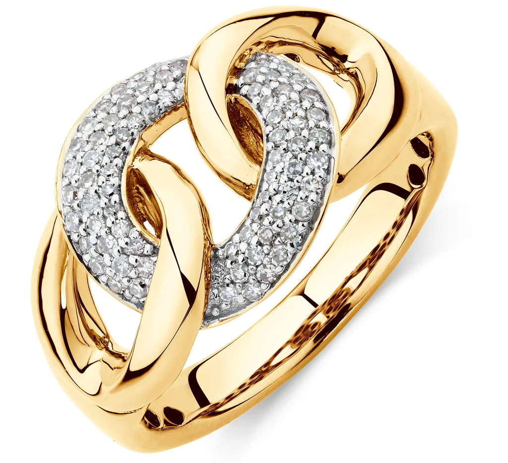 Michael Hill gold link jewellery