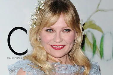 Kirsten Dunst Made The Most Beautiful Bridesmaid In A Pale Pink Dress