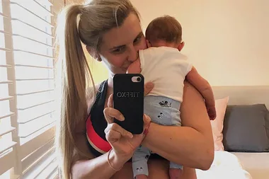 Personal Trainer Tiffiny Hall Shares Refreshing Postpartum Before And After Photo
