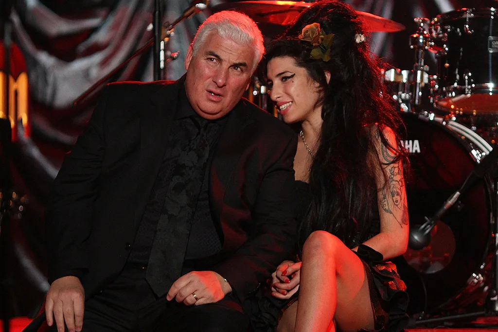 Amy Winehouse with Mitch Winehouse