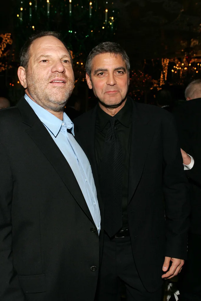 George Clooney Harvey Weinstein