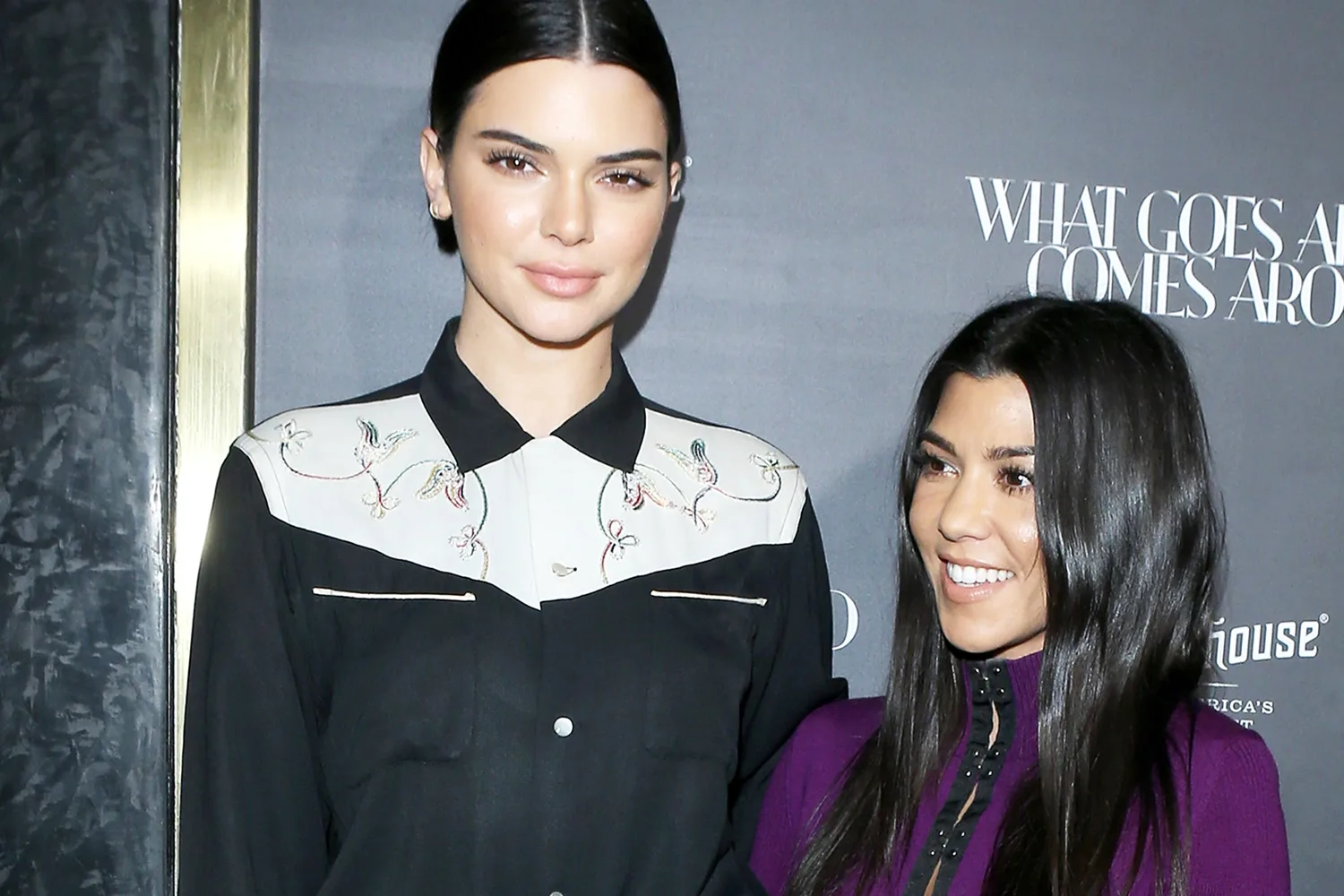 Watch Kendall Jenner And Kourtney Kardashian Awkwardly Respond To Pregnancy Rumours