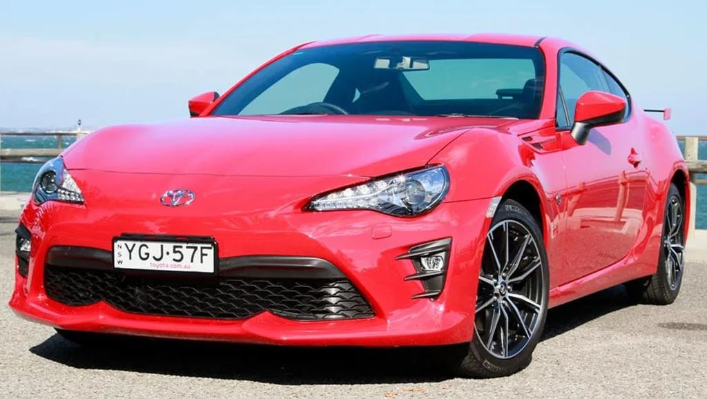 Toyota 86 red coupe