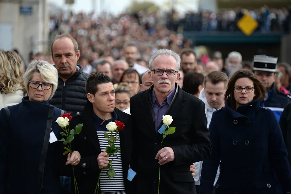 Thousands March In France After Murder Of Jogger Alexia Daval