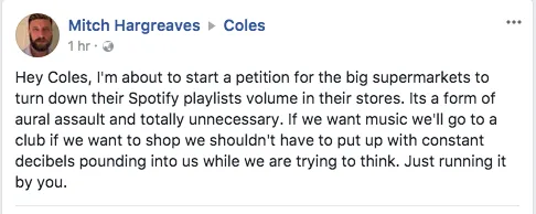 Coles Facebook