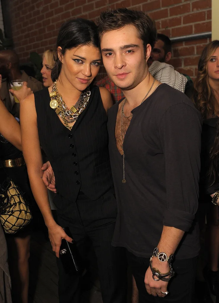 Ed Westwick and Jessica Szohr