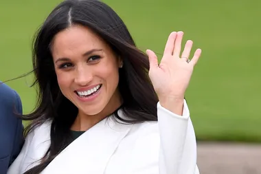 A Video Has Surfaced Of Meghan Markle Pretending To Be Queen