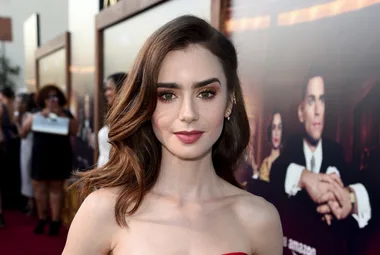 Lily Collins Has Dyed Her Hair Peroxide Blonde