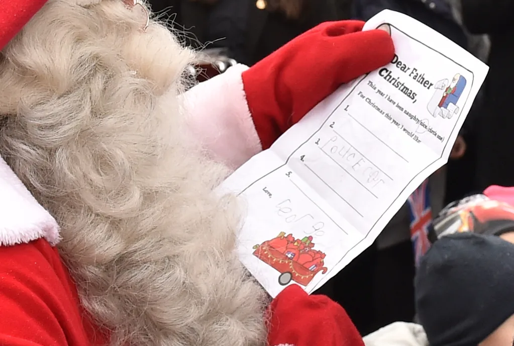 Santa Prince George Christmas List