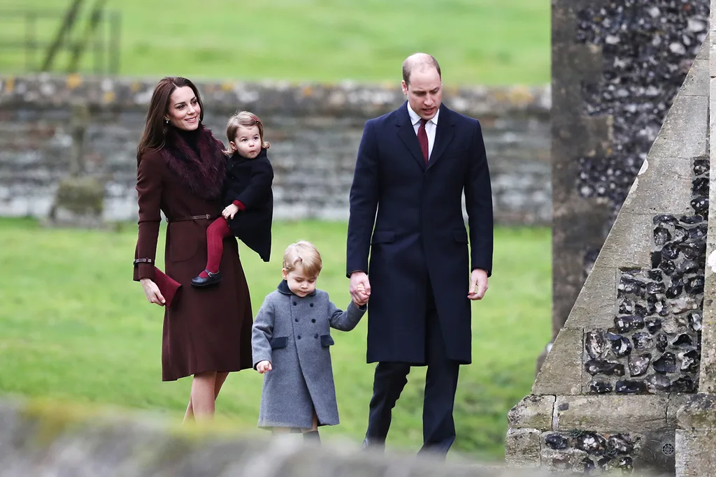 William Kate George Charlotte Christmas