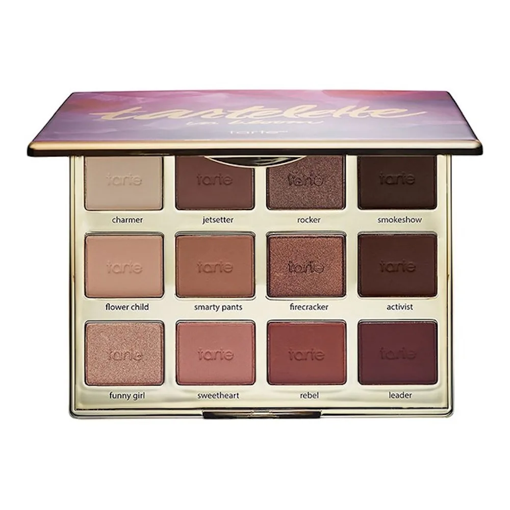 tarte bloom clay eyeshadow palette