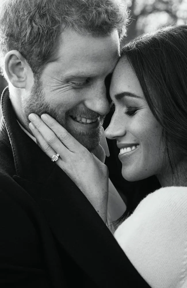 Meghan Markle Prince Harry royal engagement portrait