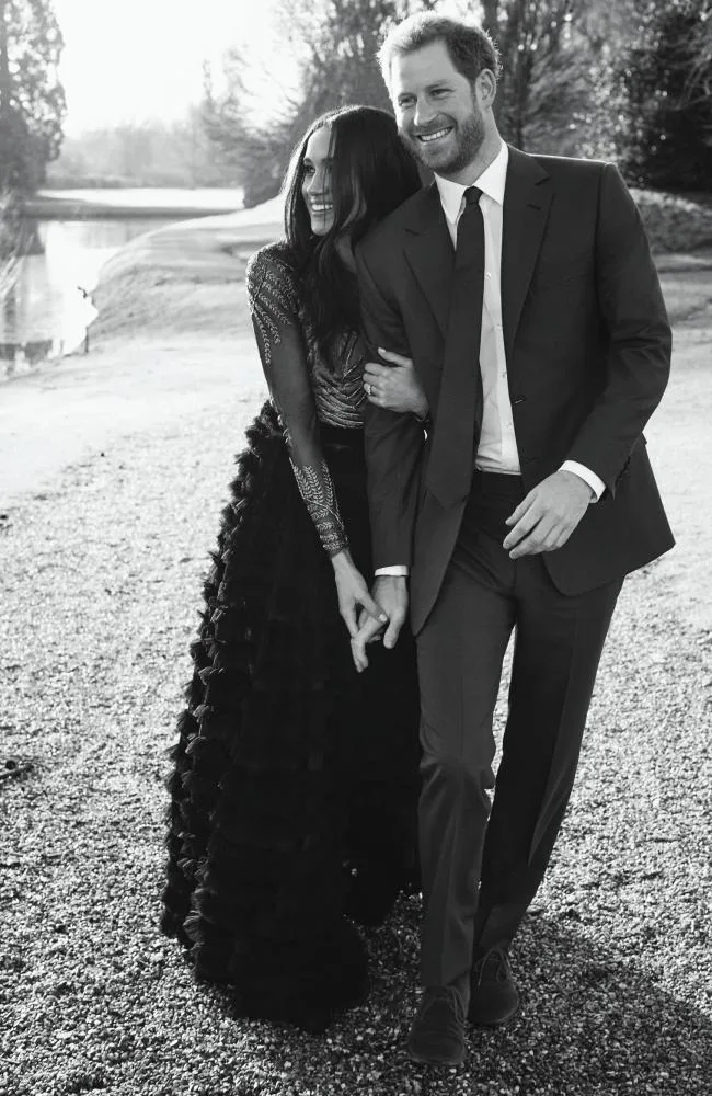 Meghan Markle Prince Harry royal engagement portrait