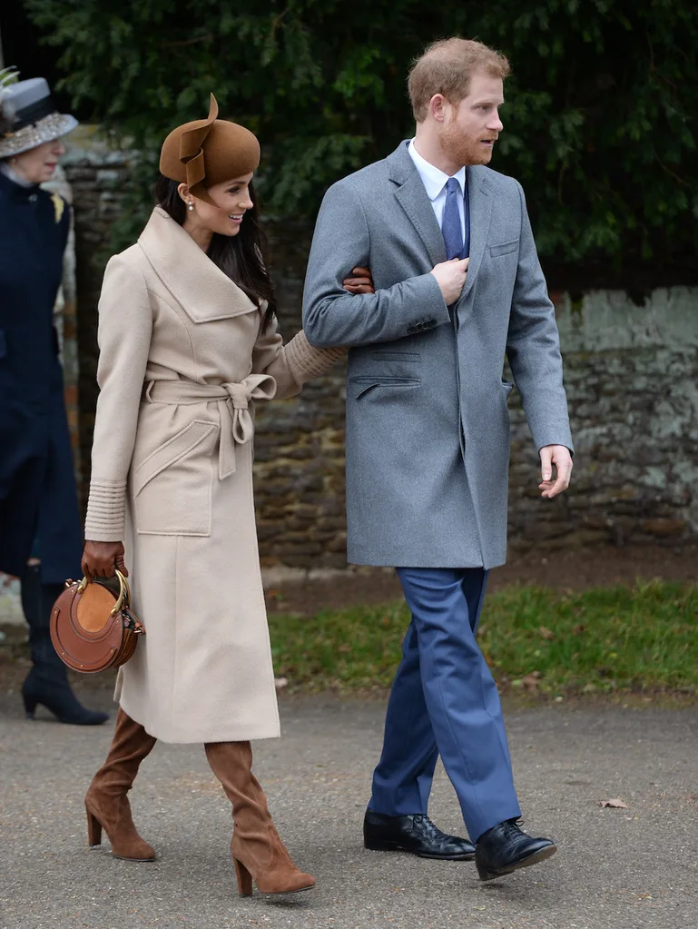 meghan markle christmas outfit