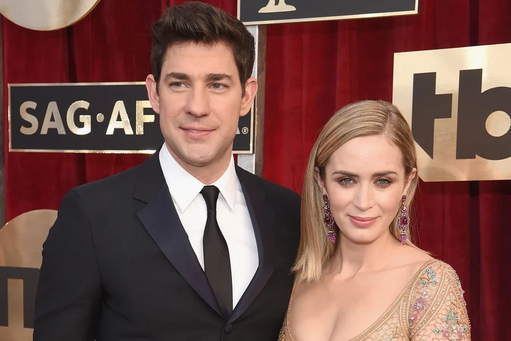 John Krasinski and Emily Blunt