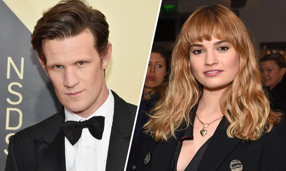 The Crown’s Matt Smith And Lily James Made The Cutest Couple At The SAG After Party
