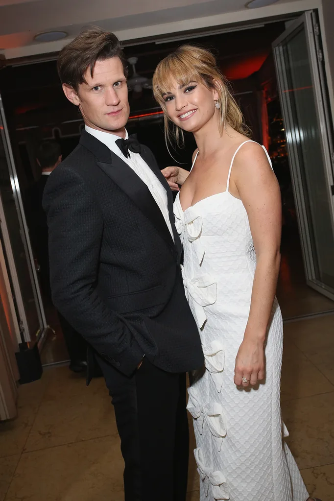 matt smith lily james couple