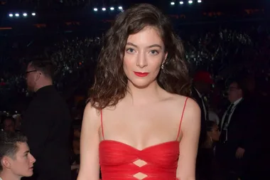 Lorde’s Red Grammys Dress Had A Not-So-Secret Feminist Message