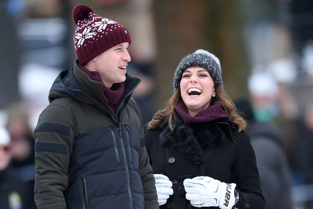 kate middleton prince william ice hockey